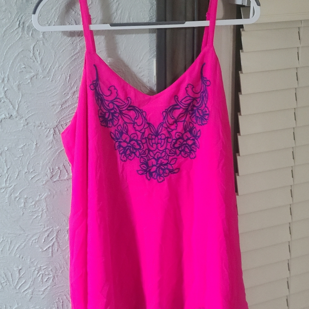 Torrid Sophie Chiffon Embroidered Swing Cami - Picture 7 of 16